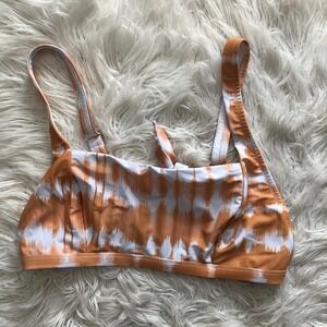 jessica simpson tie dye bikini top XL
